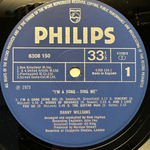 Danny Williams - I'm A Song - Sing Me (Англия 1973г.)