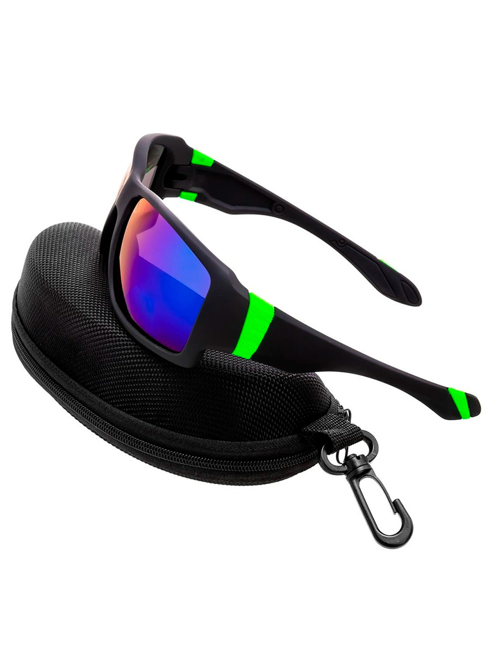 Очки поляризационные PREMIER в чехле (серый) (PR-OP-55408-G-B)