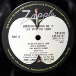 John Lennon & Yoko Ono / Unfinished Music No. 2: Life With The Lions (LP)