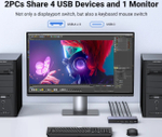 Переключатель  UGREEN CM695