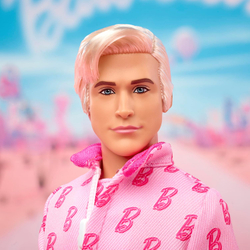 Кукла Barbie The Movie Ken в розовом костюме с роликами