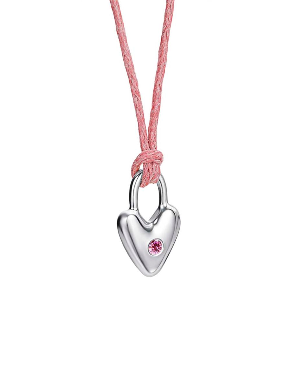 Подвеска Замочек на шнурке