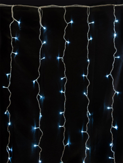 Гирлянда светодиодная с гол. наконеч."ФЕЙЕРВЕРК", 5 мм., 500 LED, хол. бел., 5м, 8 реж. MAG-G083-500
