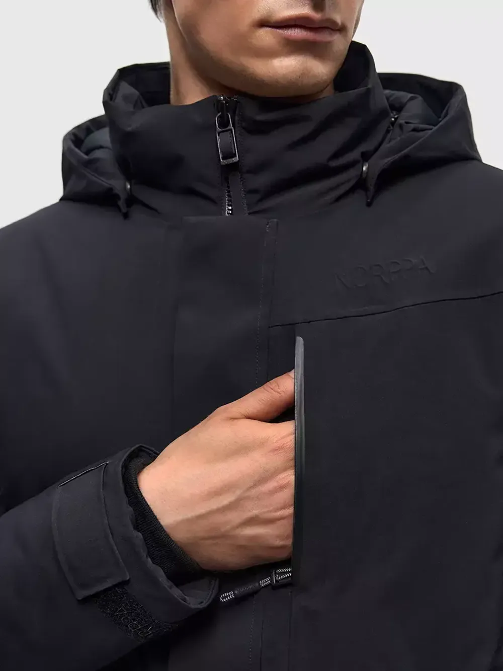 Парка мужская TIGIL NORPPA чёрный