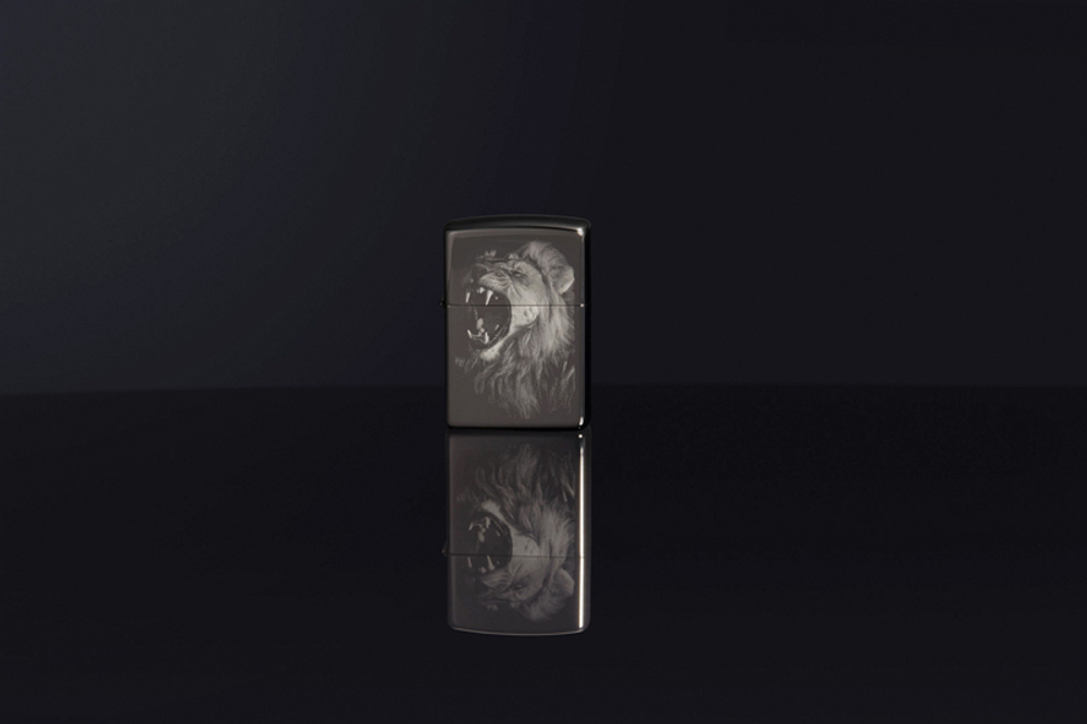 Зажигалка Lion Design Black Ice® ZIPPO 49433