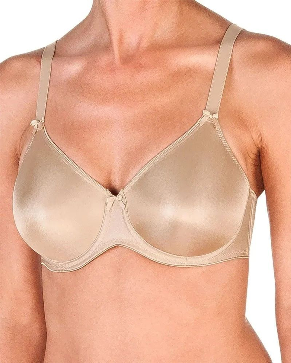 Бюстгальтер Joy с молдированными мягкими чашками на каркасах (Размер: 95C) (Цвет: молочный)