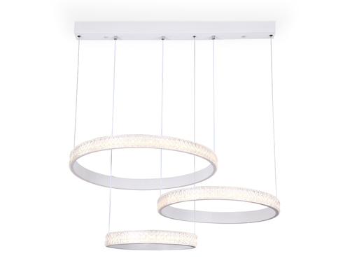 Потолочный светодиодный светильник с пультом FA6161 WH белый 99W 720*500*900 (ПДУ РАДИО 2.4)