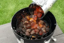Гриль-коптильня угольная Weber Smokey Mountain Cooker, 47 см, чёрный