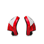 Лапы тренерские LEADERS TACTICAL (кожа, черный/белый/красный)