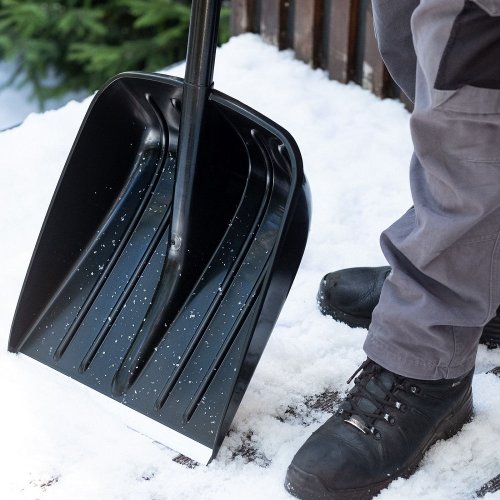 Лопата Plantic Snow для уборки снега с алюминиевым черенком   12004-01