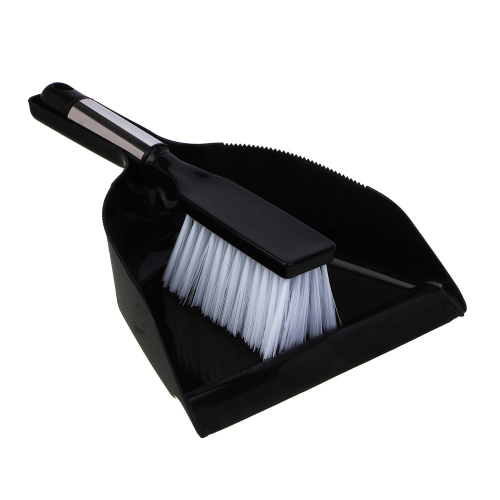 Совок+щетка пластик нерж сталь щетка 25,5*5*6,5 совок 29*21*6,5 Сопрано VETTA (24шт/кор)