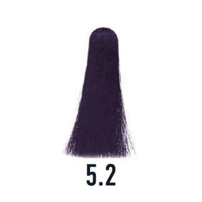 5.2 крем-краска ICE Permanent светло-каштановый фиолетовый - 100 мл.