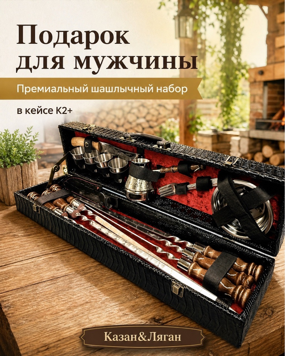 Набор К2+ шашлычный набор