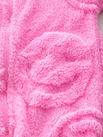 Комбинезон флисовый для девочки Next E96-162, Ярко-розовый