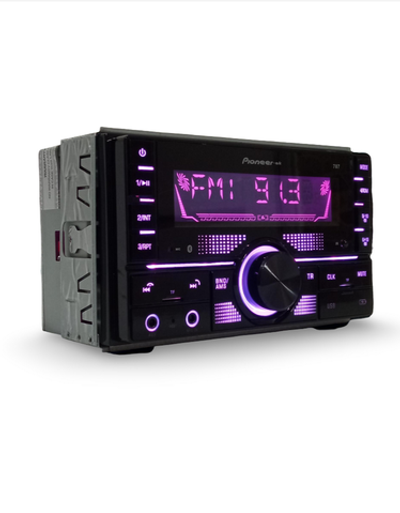 Автомагнитола с экраном 7" 2DIN MP3/BT/DualPhone Multicolor Pioneer.OK 787