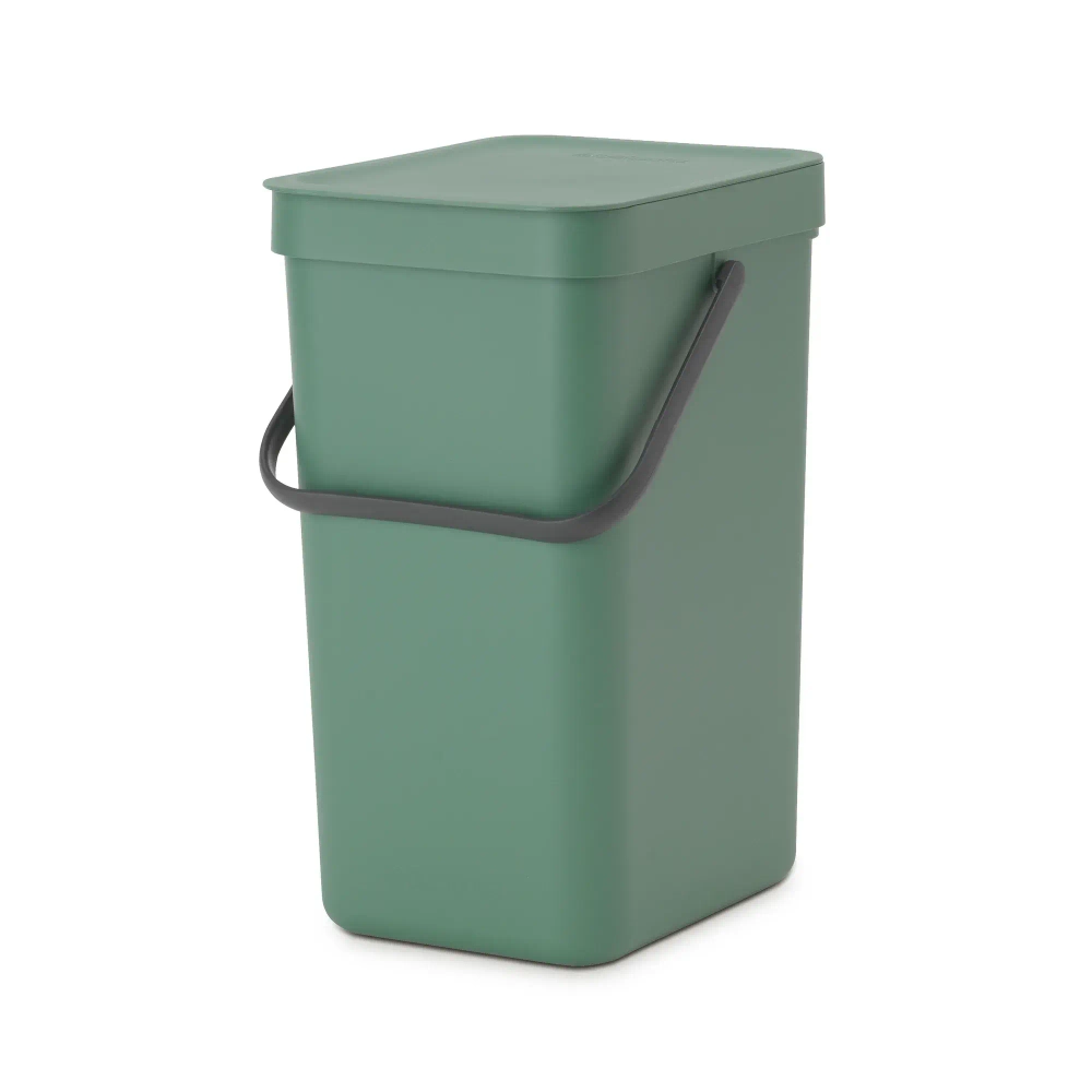 Brabantia Контейнер для мусора Sort & Go 12л зеленый