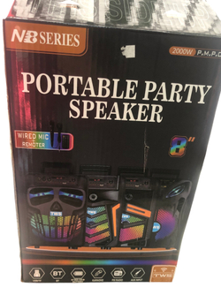 Колонка беспроводная NB-8 с микрофоном