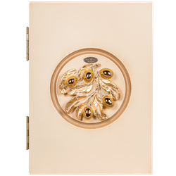 Полка ключница Oliva Branch (Олива Бранч) 2 Айвори