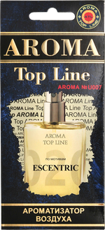 Ароматизатор для автомобиля AROMA TOP LINE №u007 ESCENTRIC 02 картон