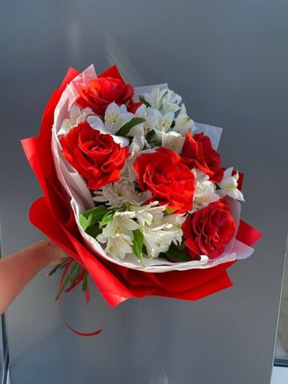 Букет Жаркий принт