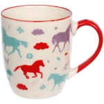 Кружка керамическая 210мл «Звездные лошади», микс рисунков