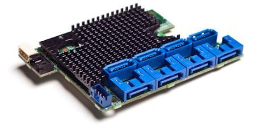 Контроллер Intel Server Raid PCI-E x8, SAS/SATA-II RAID 0/1/5/6/10/50/60, 4-Channel, Cache 512Mb RS2BL040