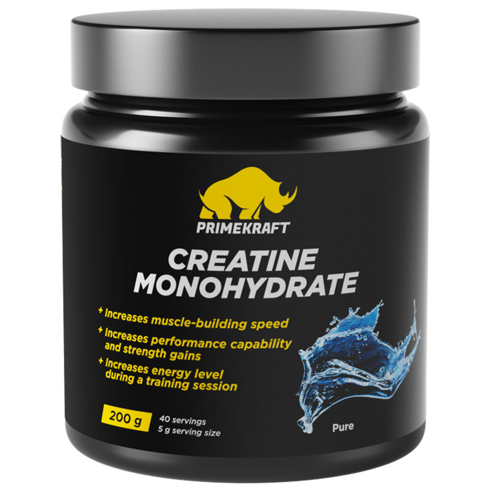 Prime Kraft Creatine Monohydrate powder без вкуса (200 гр.)