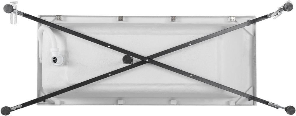 Акриловая ванна Aquanet Agata 170x75 (с каркасом)