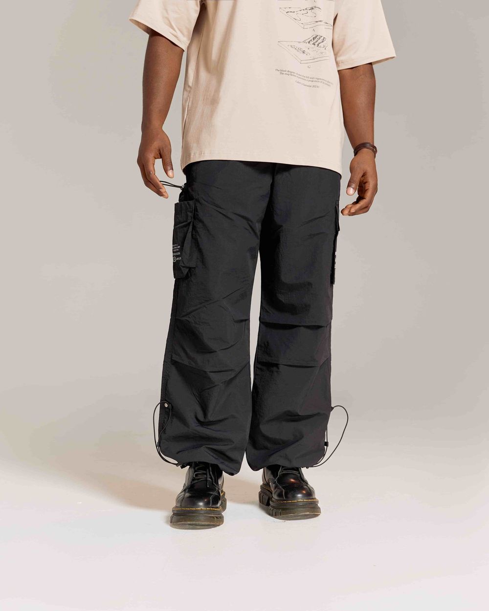 Брюки Called a Garment Multi pocket черные