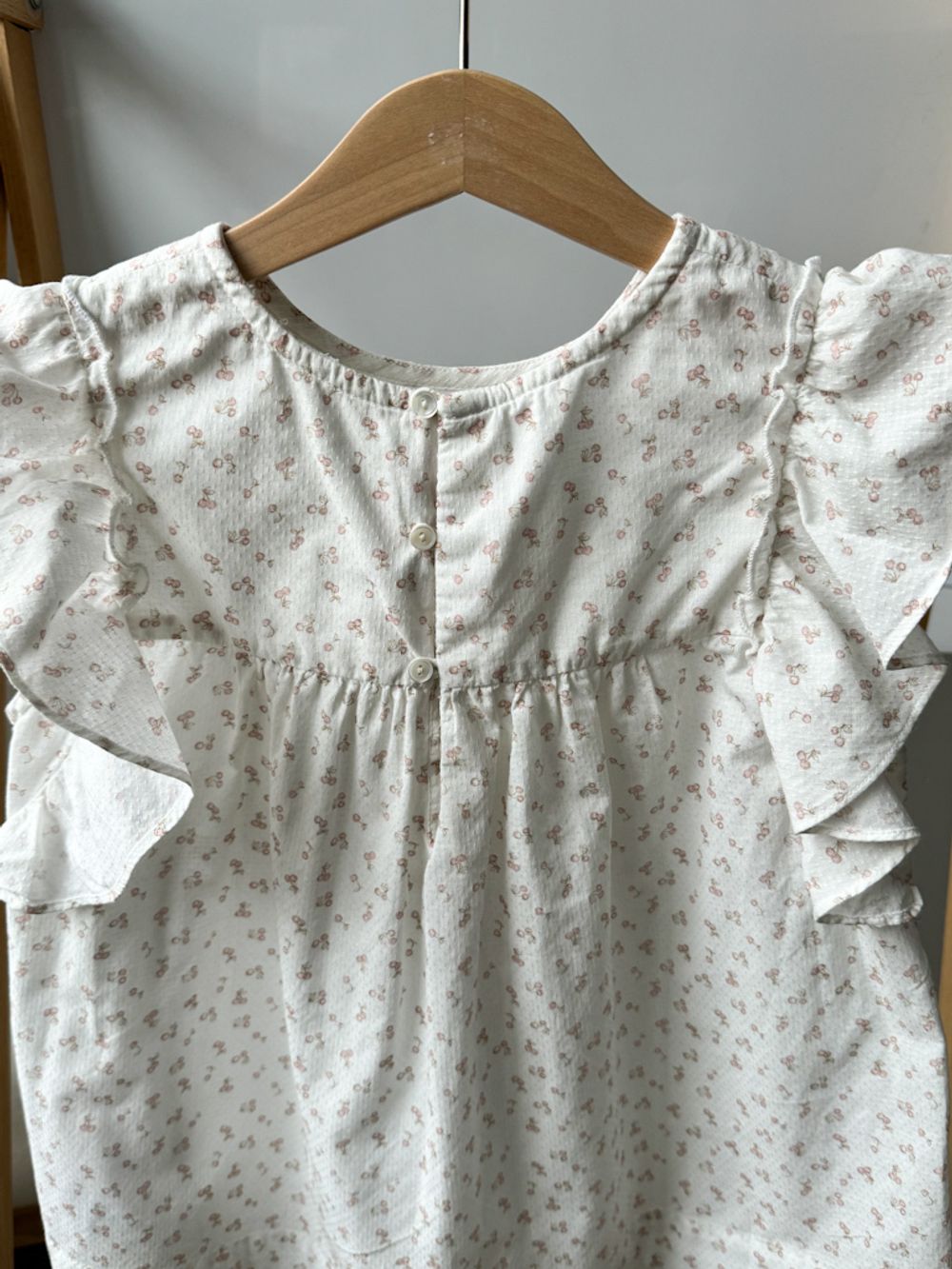 Хлопковая блузка Bonpoint, 140