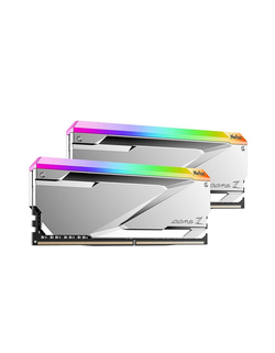 Оперативная память Netac Z RGB 32GB (2x16GB) DDR5-7200 (PC5-57600) C34 Silver 34-45-45-115 1.4V XMP Dual DIMM Kit