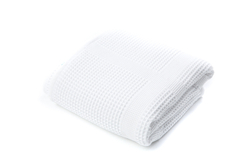 Полотенце вафельное, г/к, 260 гр/м2, 50х90, арт. CW 50-90, цвет: 024-белый,