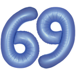 Шар фольгированный Цифра 9 101 см (Синий)