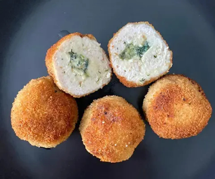Колобки ЦЫПА с маслом и зеленью