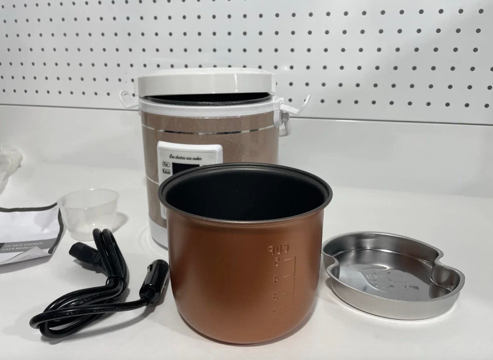 AR-1601 / 1.6 L Портативная автомобильная мультиварка 1.6 литра, 12-24 в, gold