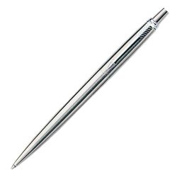 Шариковая ручка Parker Jotter Steel K61 Steel CT Mblue (S0705560)