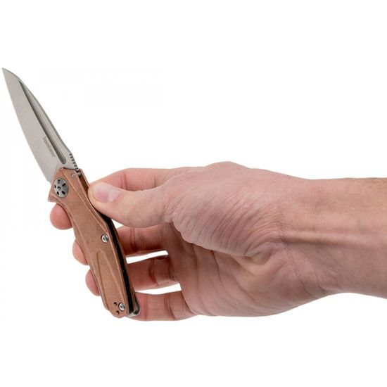 Складной нож KERSHAW Natrix 7007CU c клинком из стали D2, рукоять медь