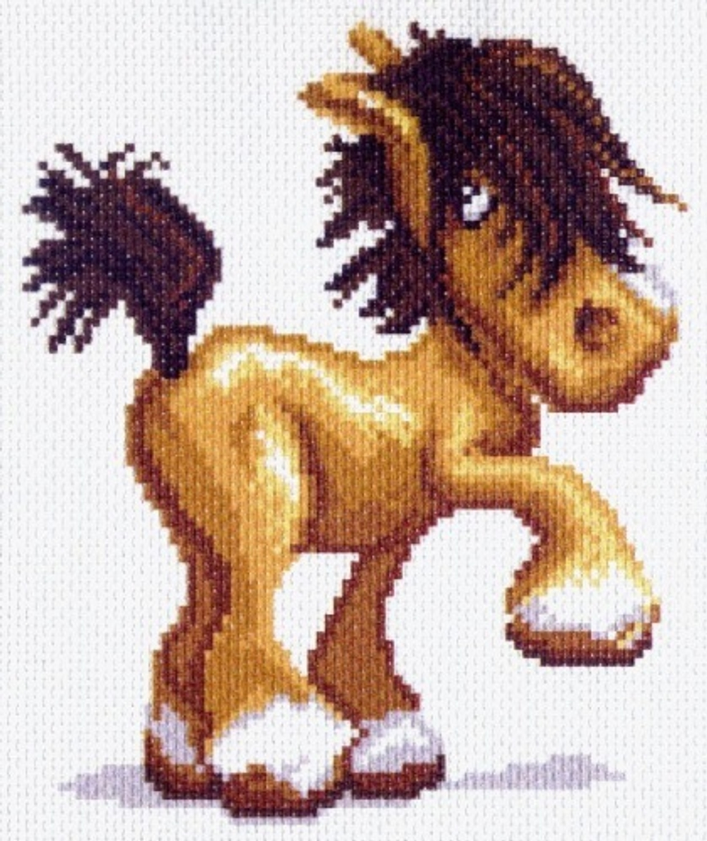 "Пони"-1534 канва с рисунком