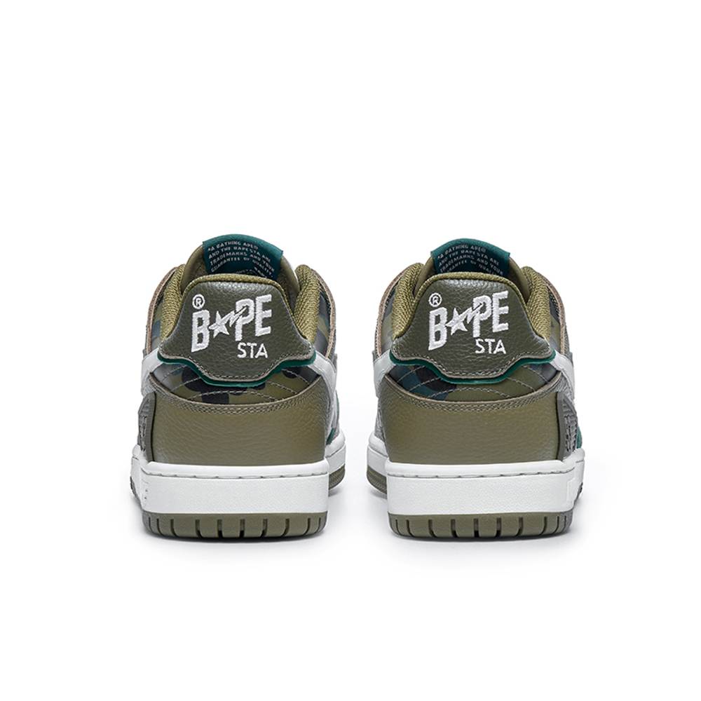 Bape A Bathing Ape Sk8 Sta Olive Drab