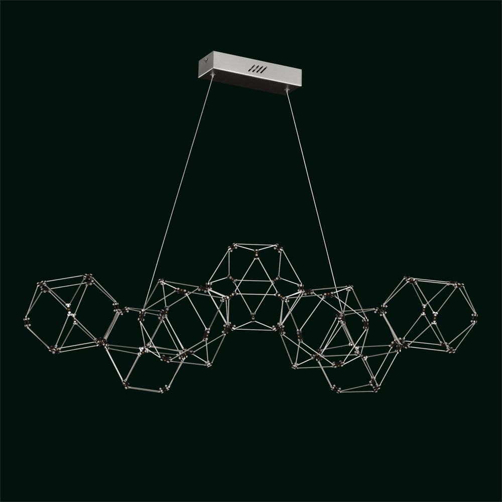 Люстра Lucciola 7A chrome