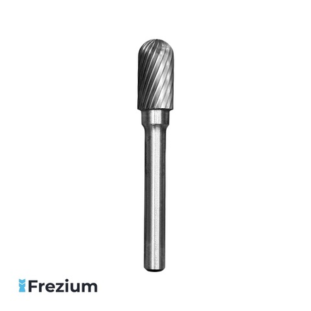 Борфреза твердосплавная по металлу (10x6x20x65; Форма C)