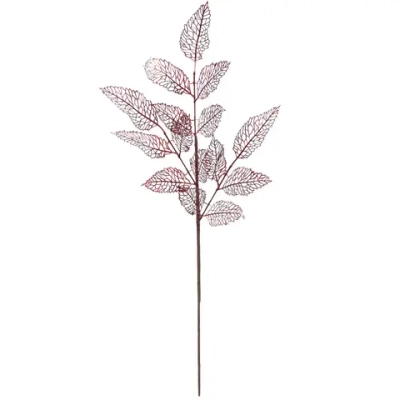 Ветка декоративная «Осенняя пора» 85 см, Рубин