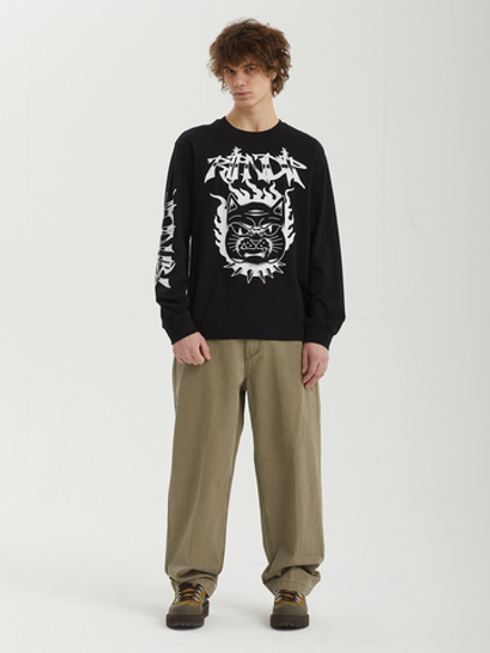 Мужской Лонгслив The Happiest Cat