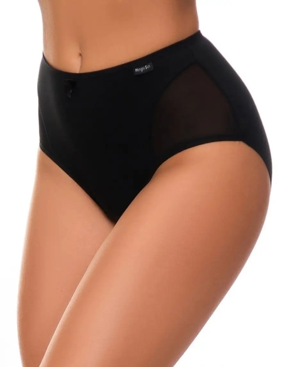 Трусы х/б,бок сетка,сред.п(48-56) 8076