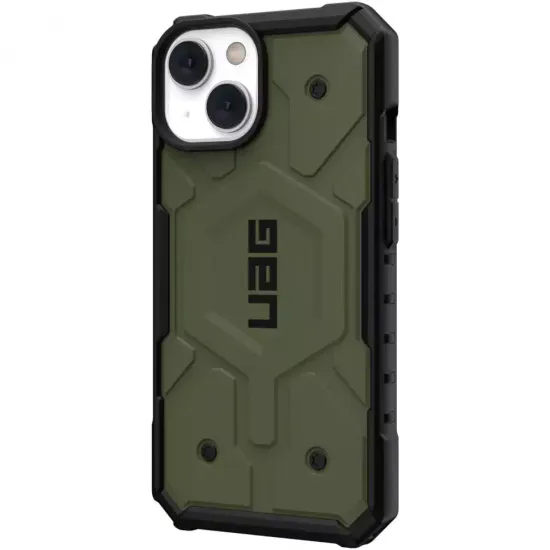 Чехол с поддержкой MAGSAFE Uag Pathfinder для iPhone 14 Plus 6.7", цвет оливковый (Olive)