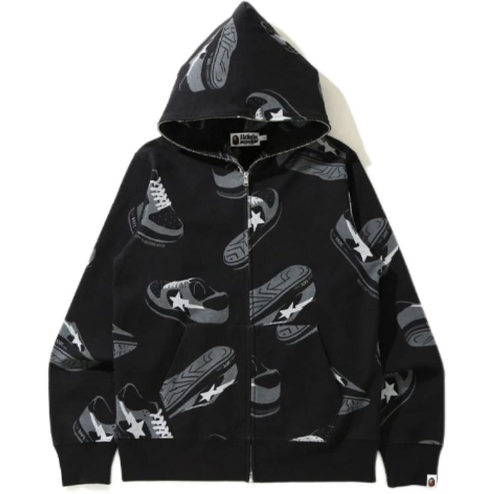 A Bathing Ape Random Sta Full Zip Худи