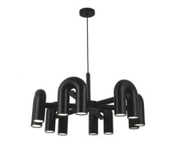 Kink Light 08465-6,19 Люстра Канти черный Led 72W