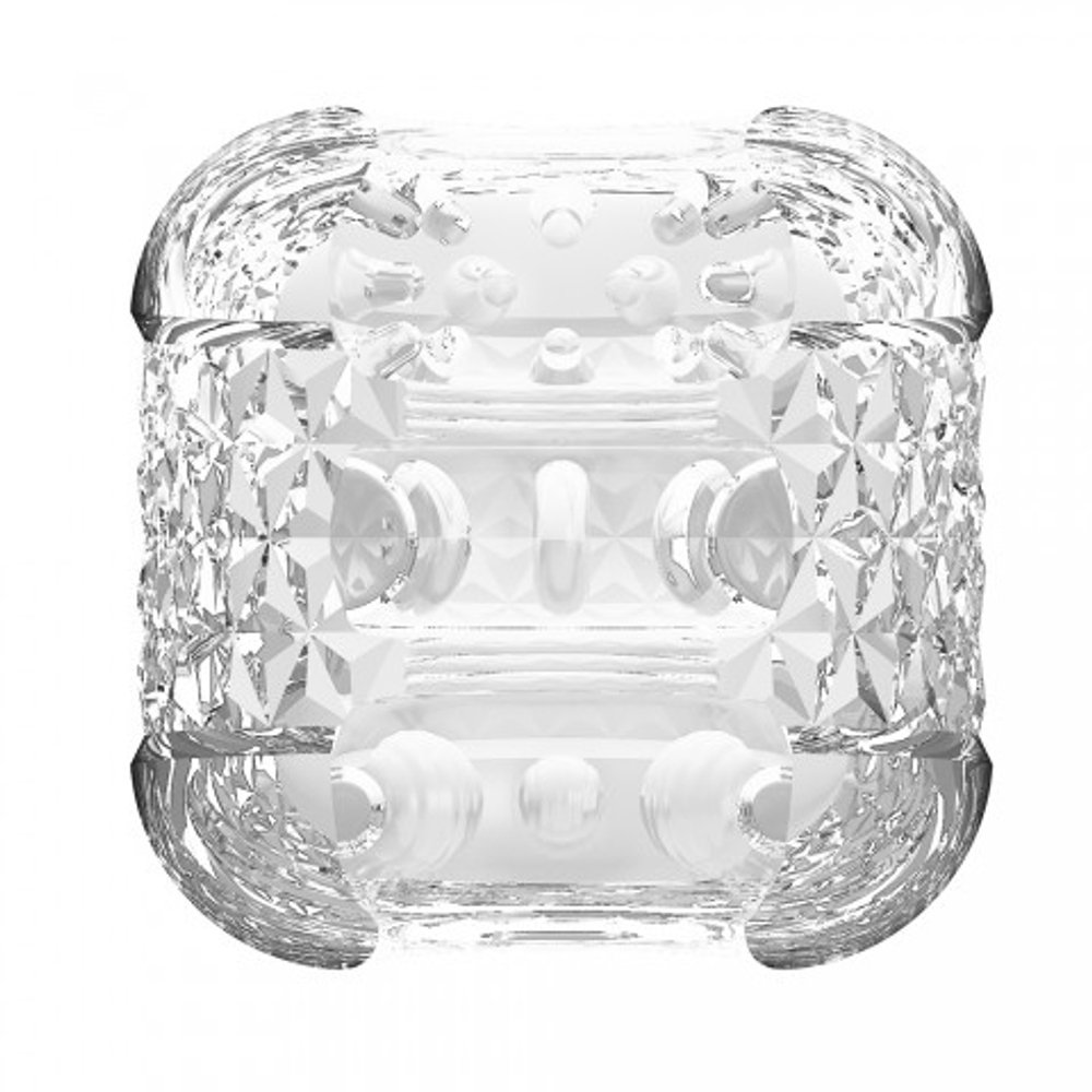 Мастурбатор с текстурированным каналом Crystle прозрачный