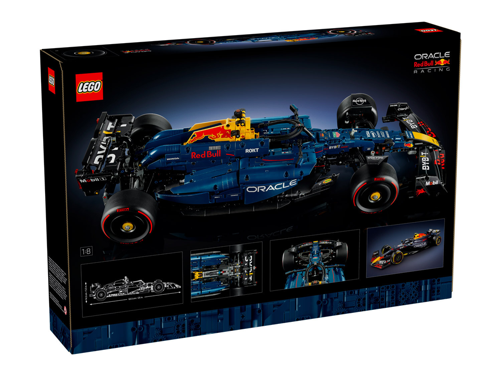 Конструктор LEGO Technic 42206 Oracle Red Bull Racing RB20 F1