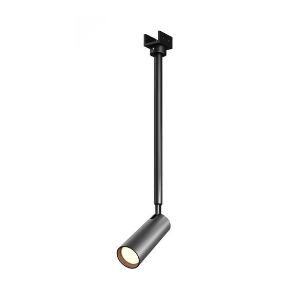 Уличный трековый светильник Фокус / Focus Led Elasity IP 3000К 8Вт 55° черный Outdoor o-tr01-2-p-8wb3k